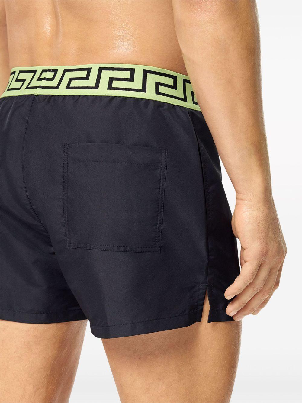Greca-jacquard swim shorts Product Image