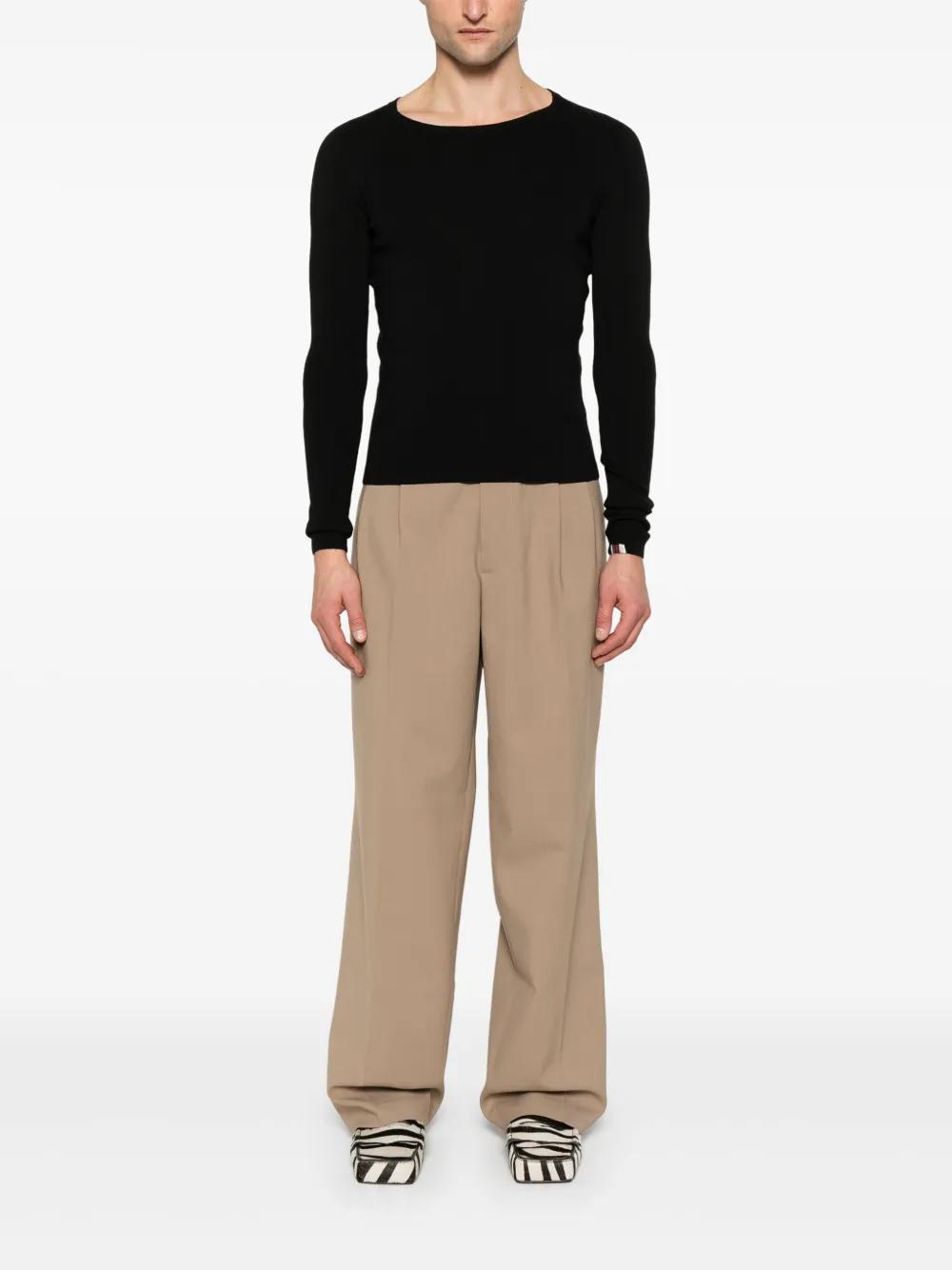 EXTREME CASHMERE N°392 Eel Sweater In Black Product Image