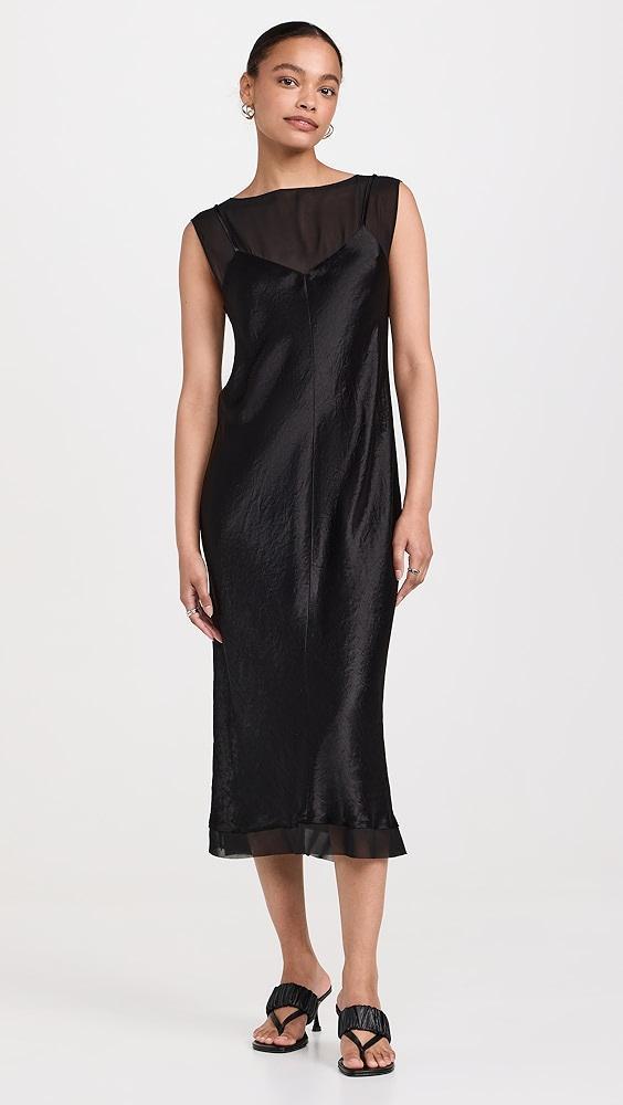 Vince Chiffon Layered Slip Dress | Shopbop Product Image