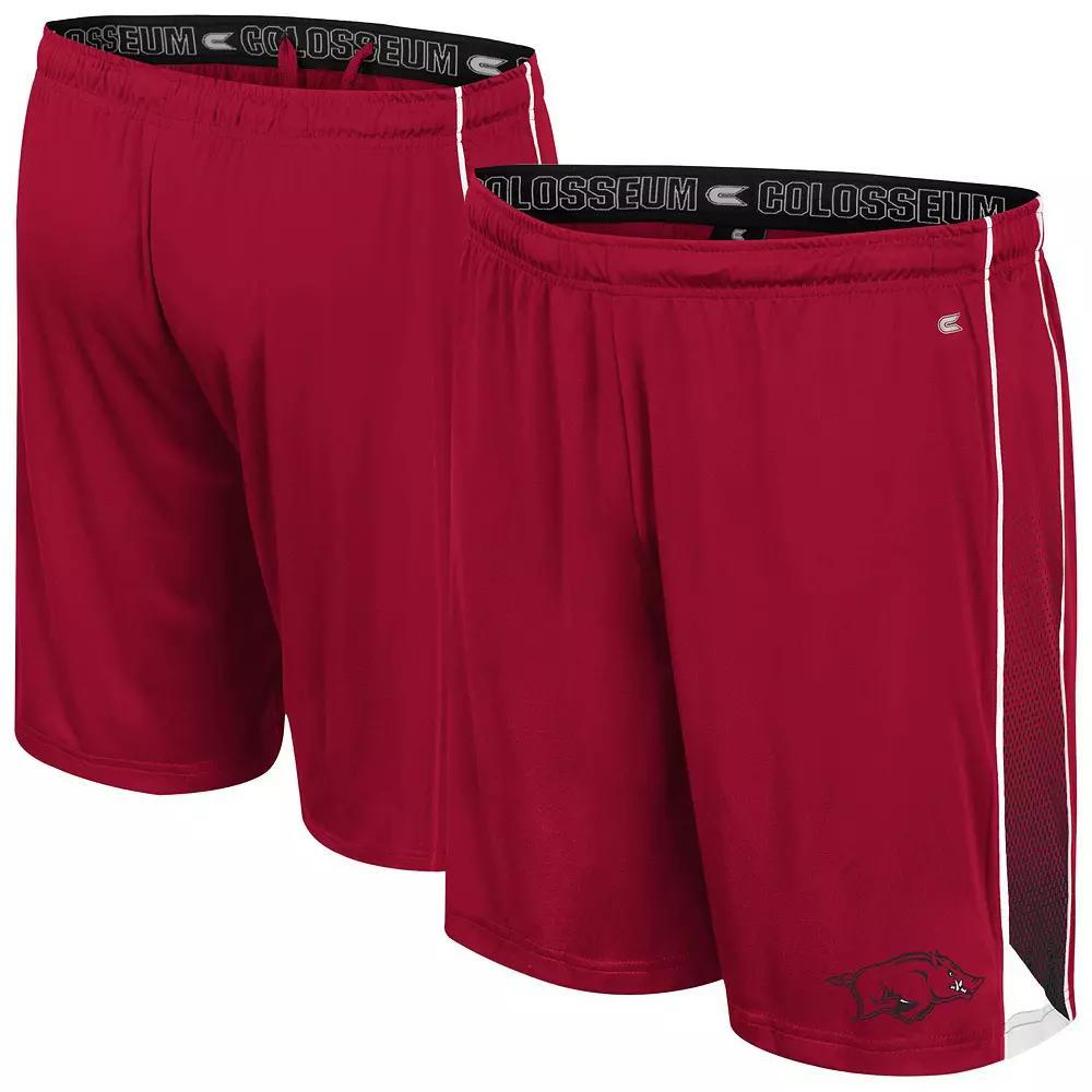 Men's Colosseum Cardinal Arkansas Razorbacks Online Shorts, Size: Large, Red Product Image