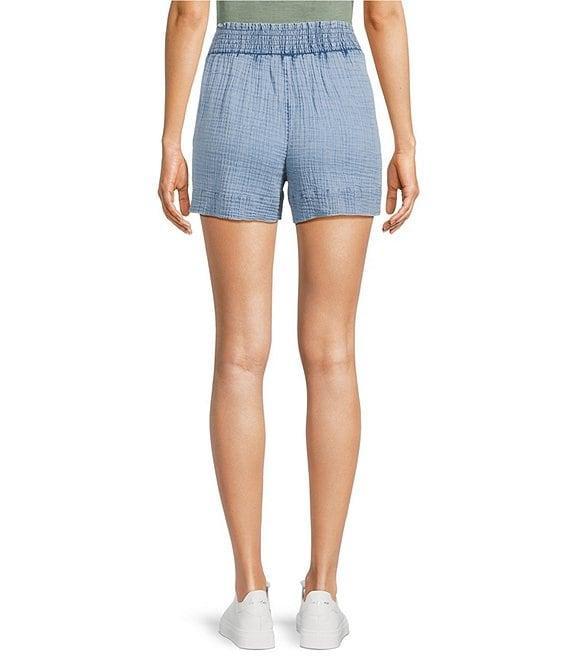 Faherty Dream Organic Cotton Mid Rise Pull-On Gauze Shorts Product Image