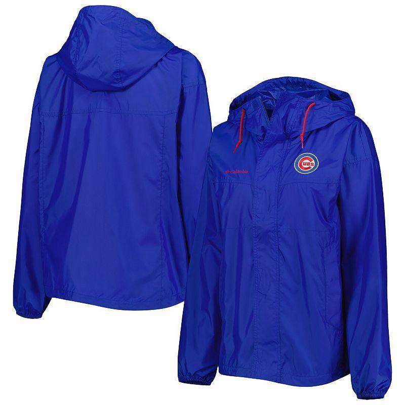 Womens Columbia Royal Chicago Cubs Flash Challenger Windbreaker Jacket Product Image