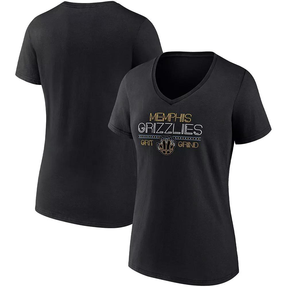 Womens Fanatics Branded Black Phoenix Suns Hometown Collection Valley Proud V-Neck T-Shirt Product Image