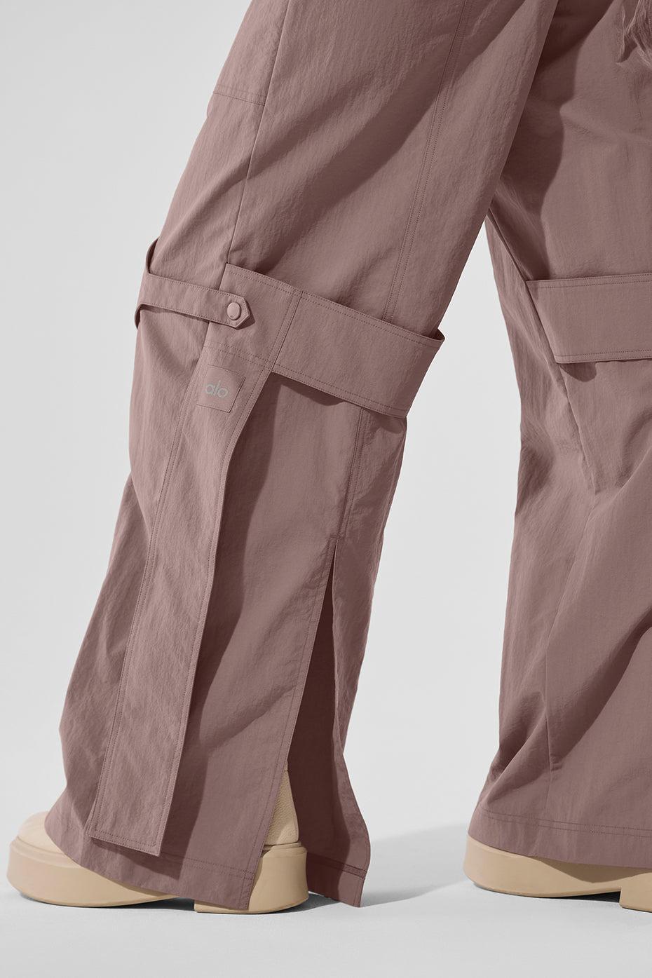 High-Waist Voyager Trouser - Mushroom Product Image