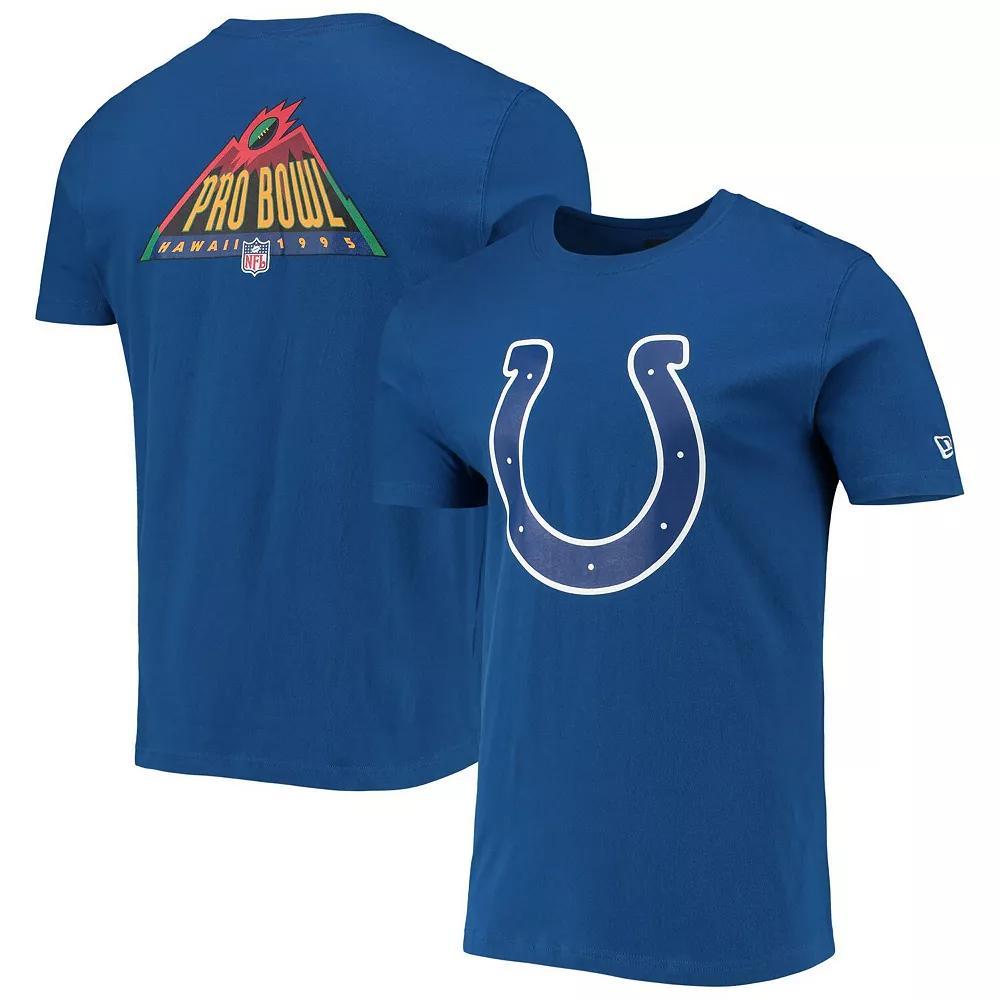 Men's New Era Royal Indianapolis Colts 1995 Pro Bowl T-Shirt, Size: 2XL, Blue Product Image
