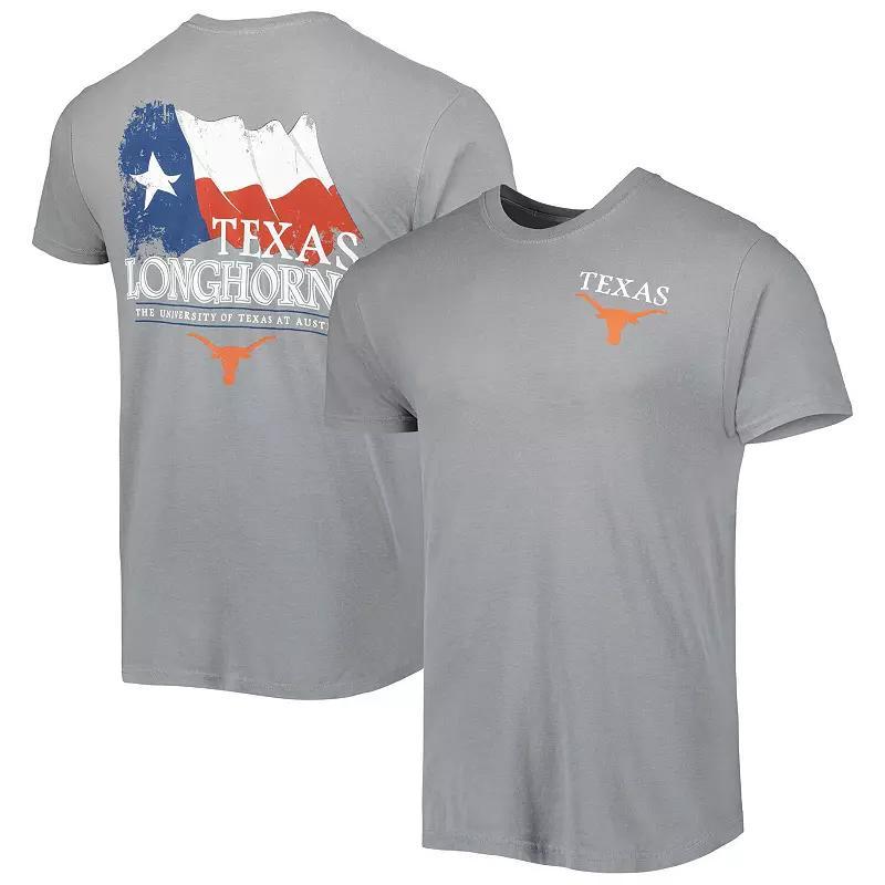 Men's Gray Texas Longhorns Hyperlocal Flying T-Shirt, Size: Medium, Grey Product Image