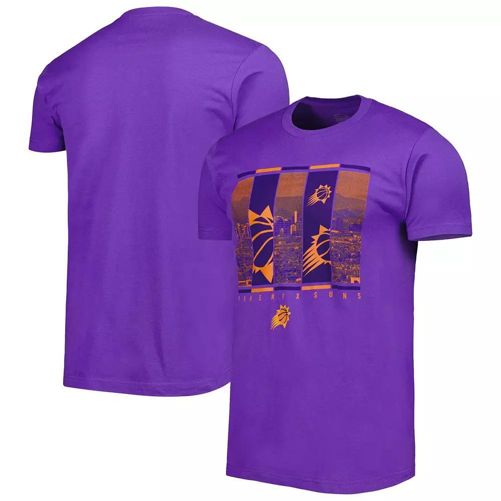 Men's Stadium Essentials Purple Phoenix Suns City Skyline T-Shirt, Size: 3XL, Phx Purple Product Image