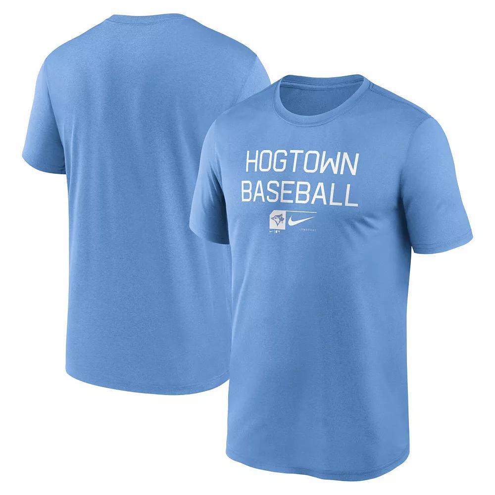 Men's Nike Powder Blue Toronto Blue Jays Baseball Phrase Legend Performance T-Shirt, Size: Medium, Jay Light Product Image
