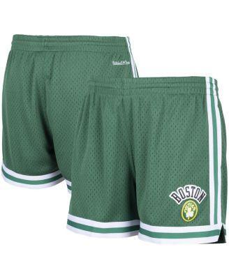 Womens Mitchell & Ness Kelly Boston Celtics Jump Shot Shorts Product Image