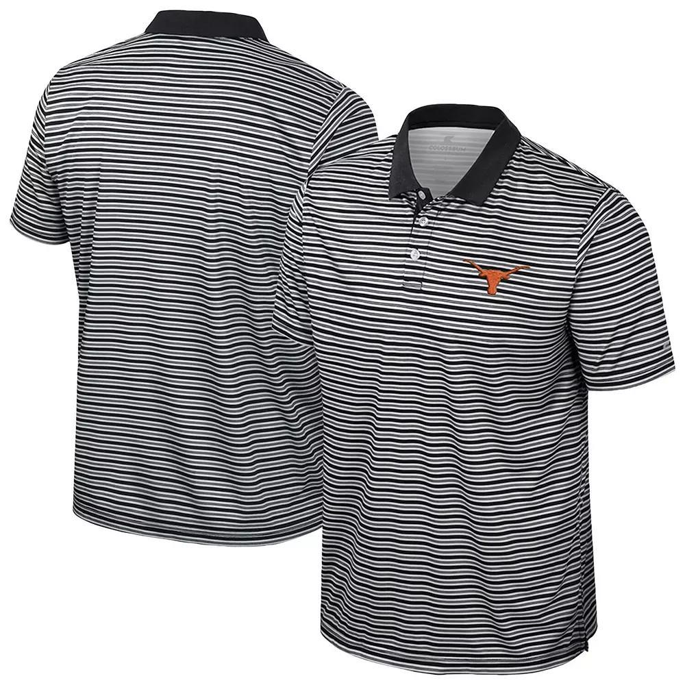 Men's Colosseum Green Baylor Bears Striped Polo, Size: Medium, Bay Green Product Image