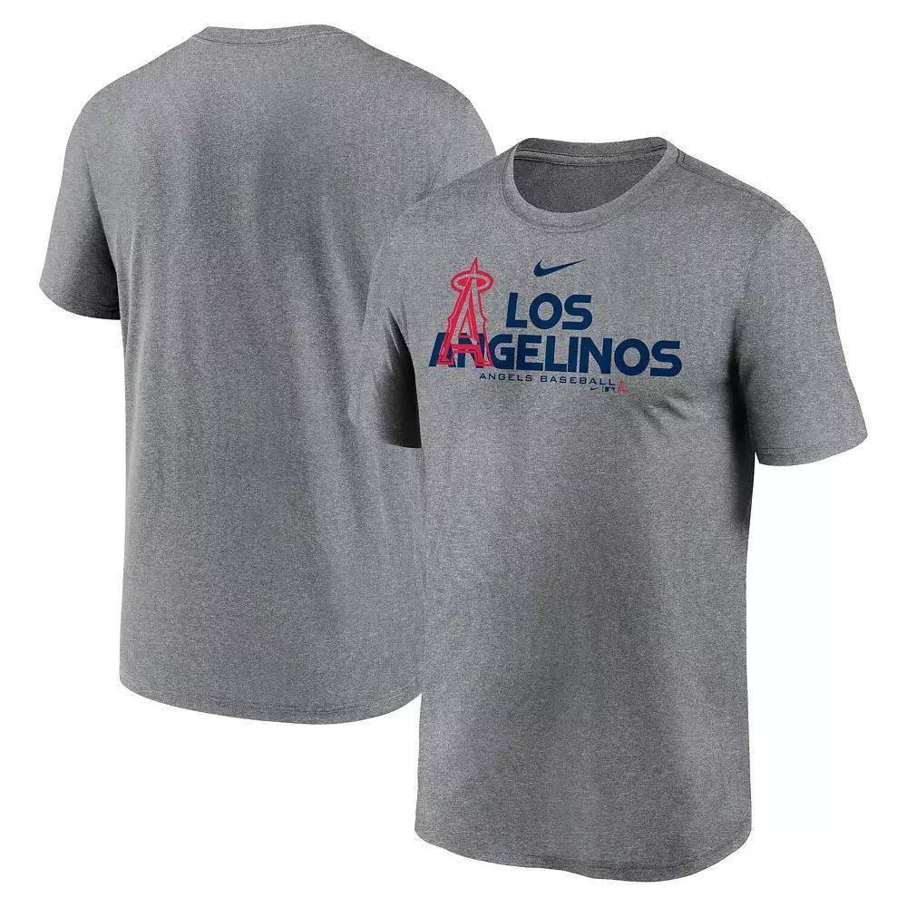 Men's Nike Heathered Charcoal Baltimore Orioles Local Rep Legend Performance T-Shirt, Size: 2XL Product Image