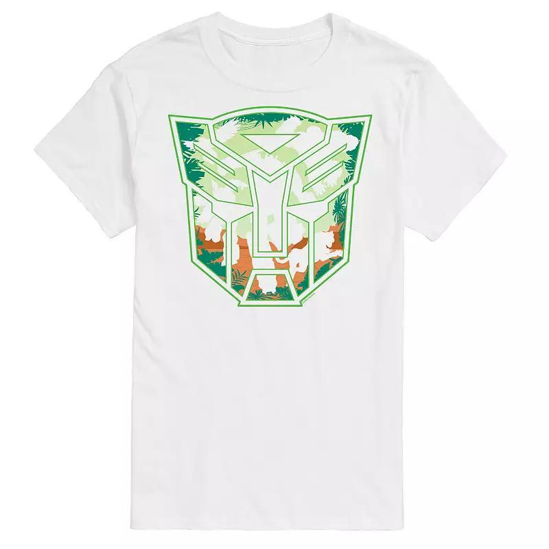 Big & Tall Transformers Autobot Jungle Logo Tee, Mens Product Image
