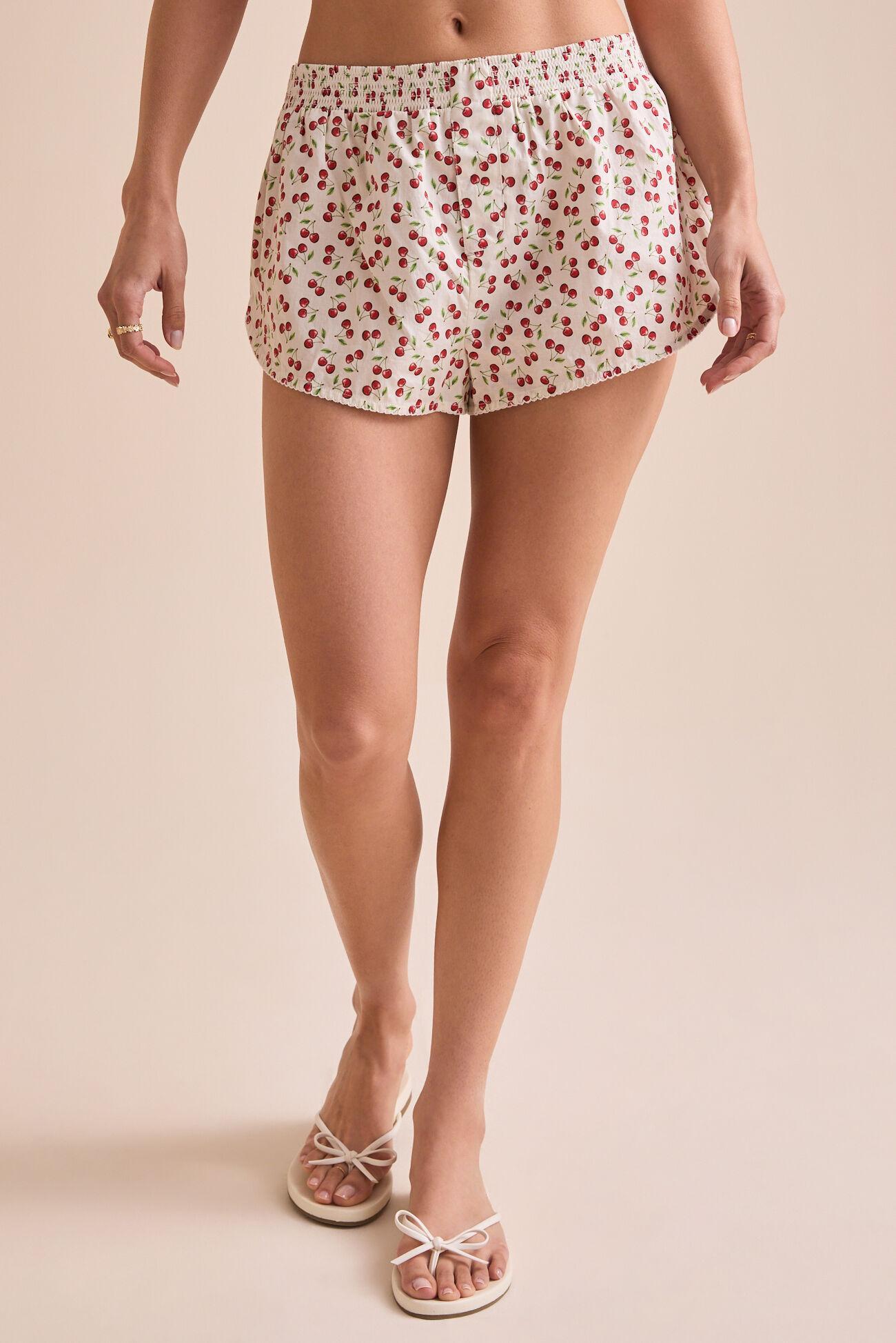 Linlie Cherry Lounge Shorts Product Image