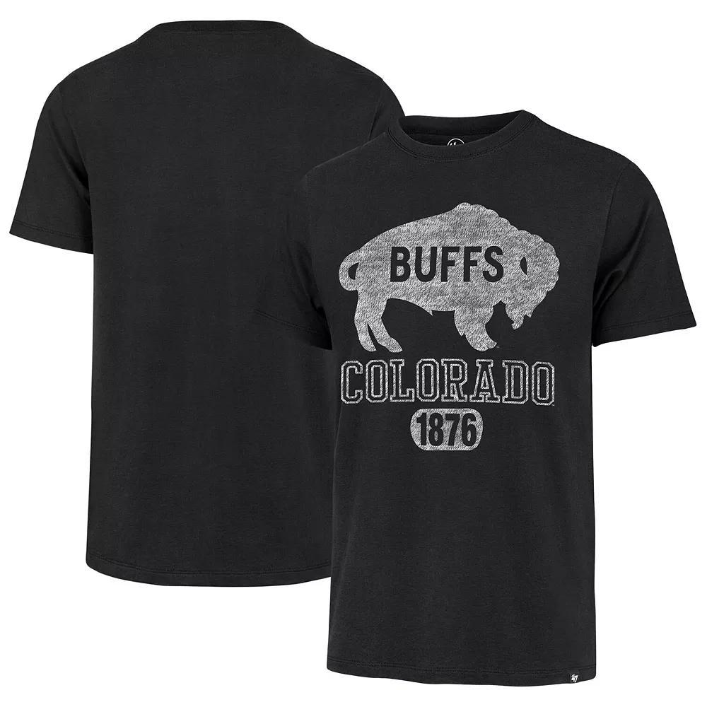 Men's '47  Black Colorado Buffaloes 1876 Franklin T-Shirt, Size: Large Product Image