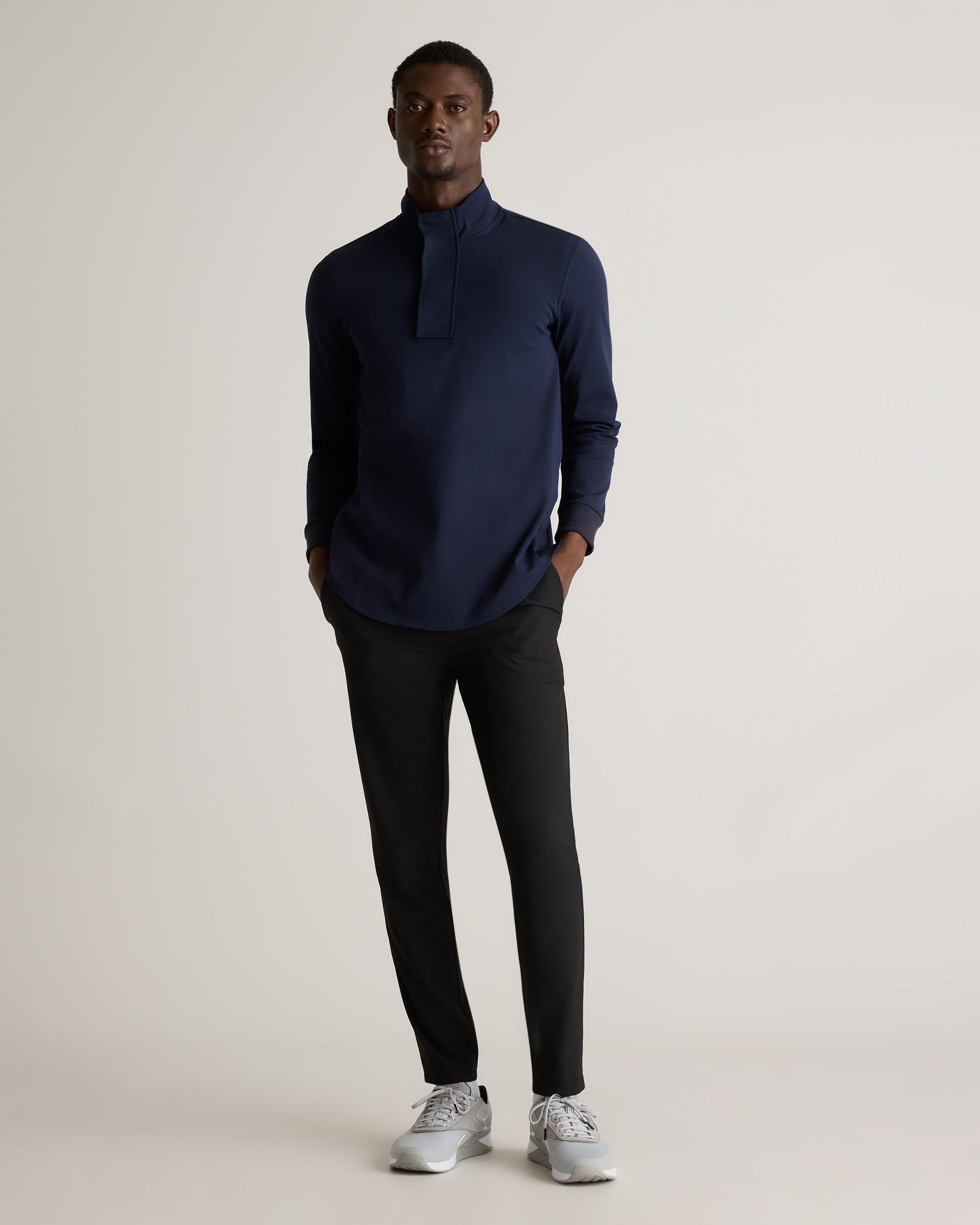 Quince | Men's On Par Half-Zip Pullover Nylon/Spandex Product Image