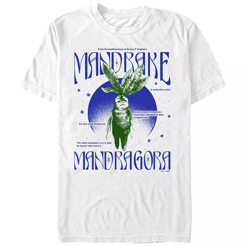 Men's Harry Potter Mandrake Mandragora Graphic Tee, Size: XXL, White Product Image