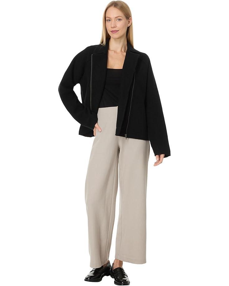 Women's Eileen Fisher Moto Jacket With Zip Front Product Image
