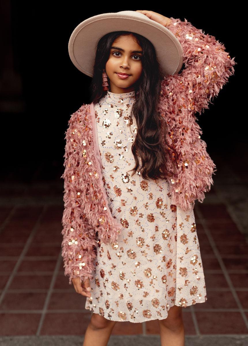 Ansel Dress in Shell Girls Product Image