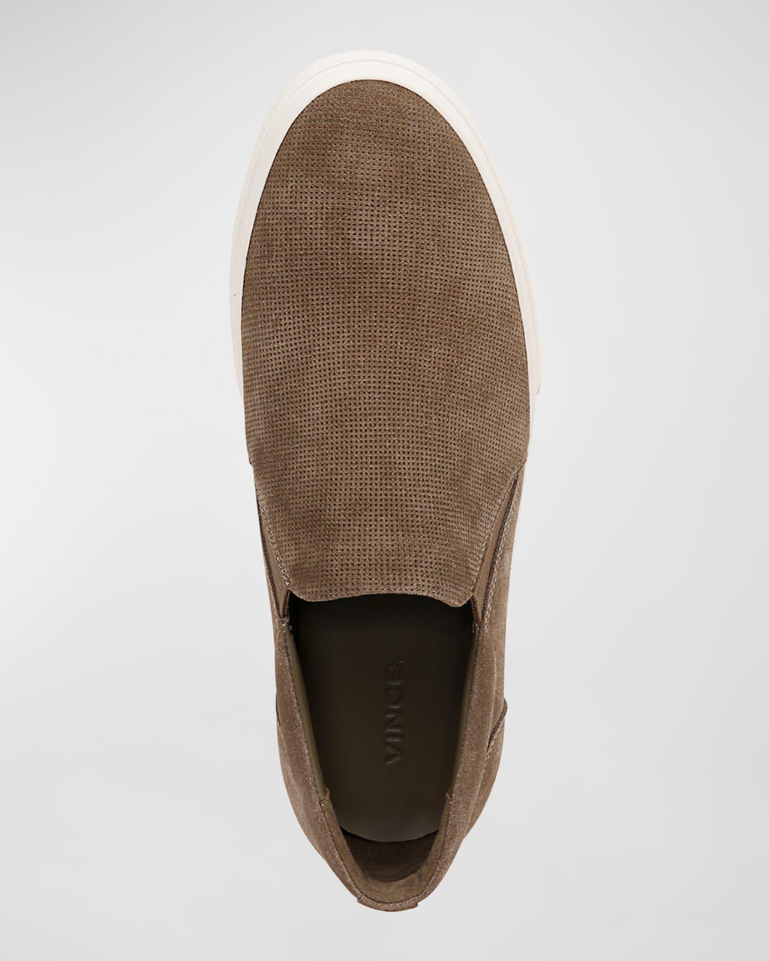 Men's Fletcher Suede Slip-On Sneakers Product Image