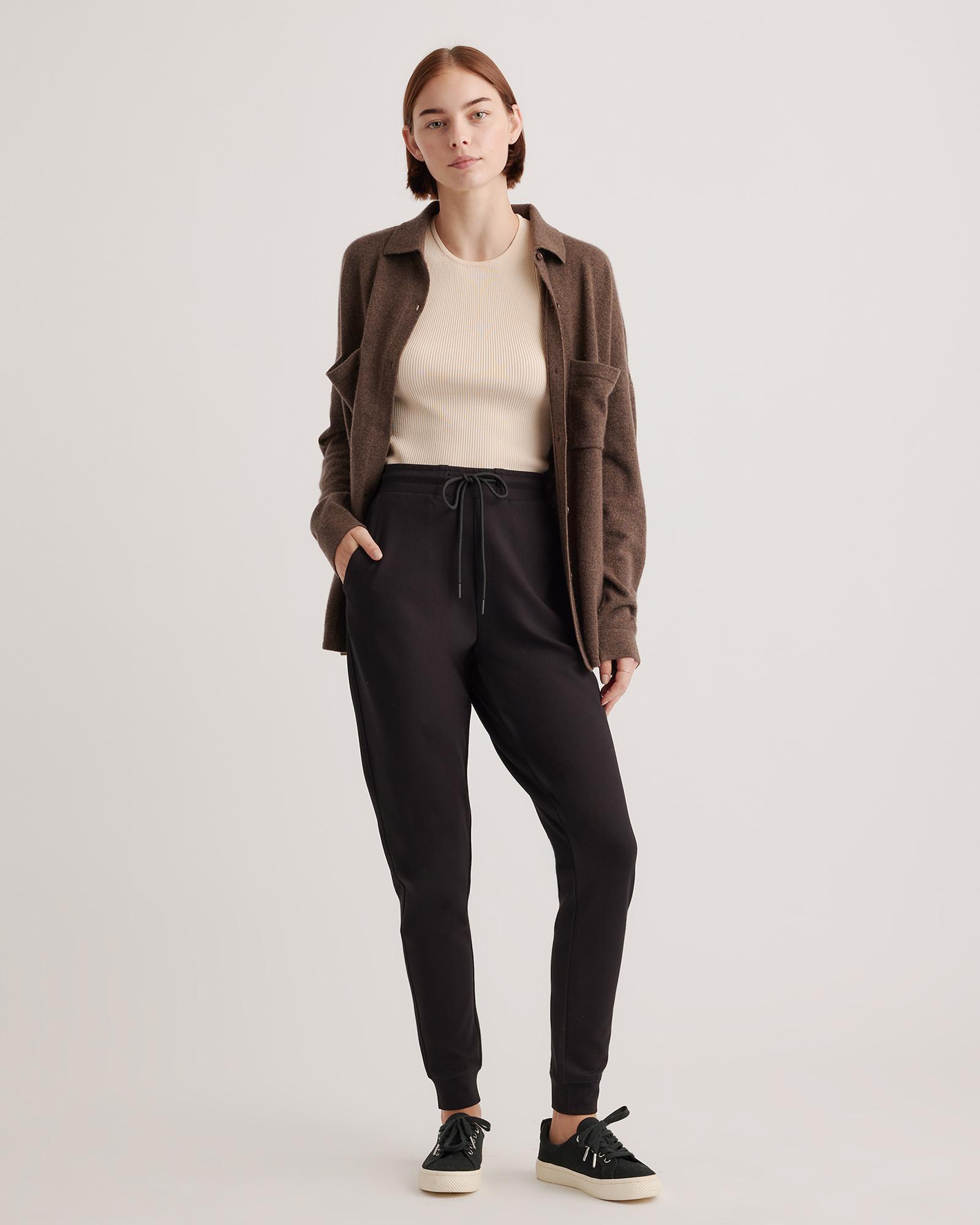 Quince | Women's Ultra-Stretch Ponte Jogger Pants Rayon Product Image