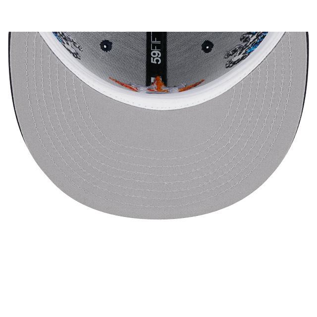Washington Nationals Wordmark 9FIFTY Snapback Hat Male Product Image
