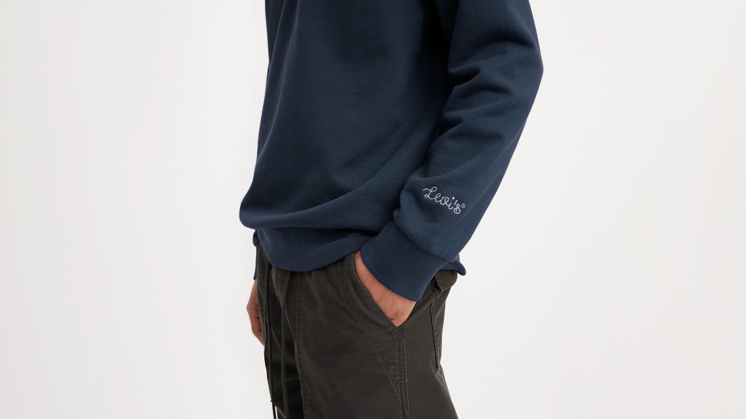 Standard Fit Graphic Crewneck Sweatshirt Product Image