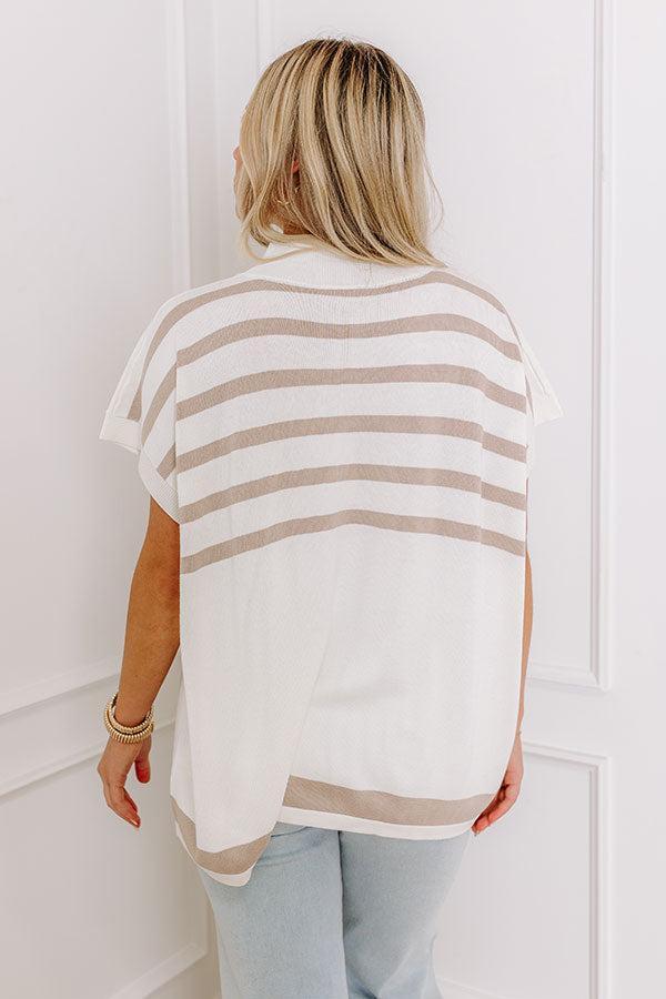 Bistro Hangout Stripe Top Product Image
