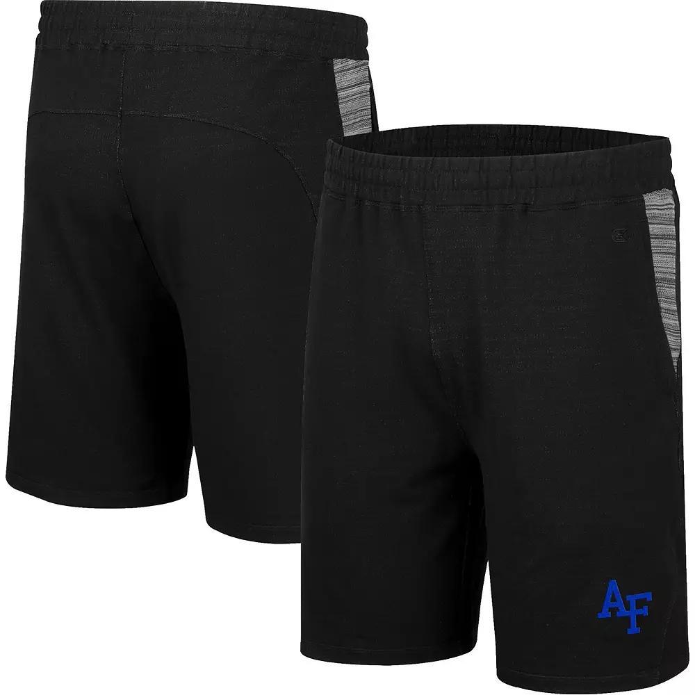 Men's Colosseum Black Air Force Falcons Wild Party Shorts, Size: Medium, Afa Black Product Image