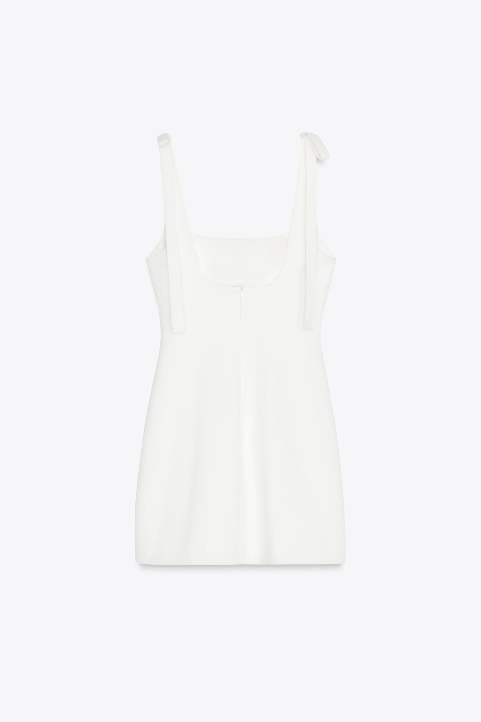 SHORT TIE-STRAP DRESS Product Image