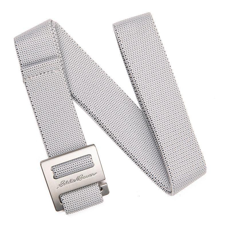 Men's Eddie Bauer 1.75-in. Stretch Webbing Backcountry Active Belt, Size: Small, Black Product Image