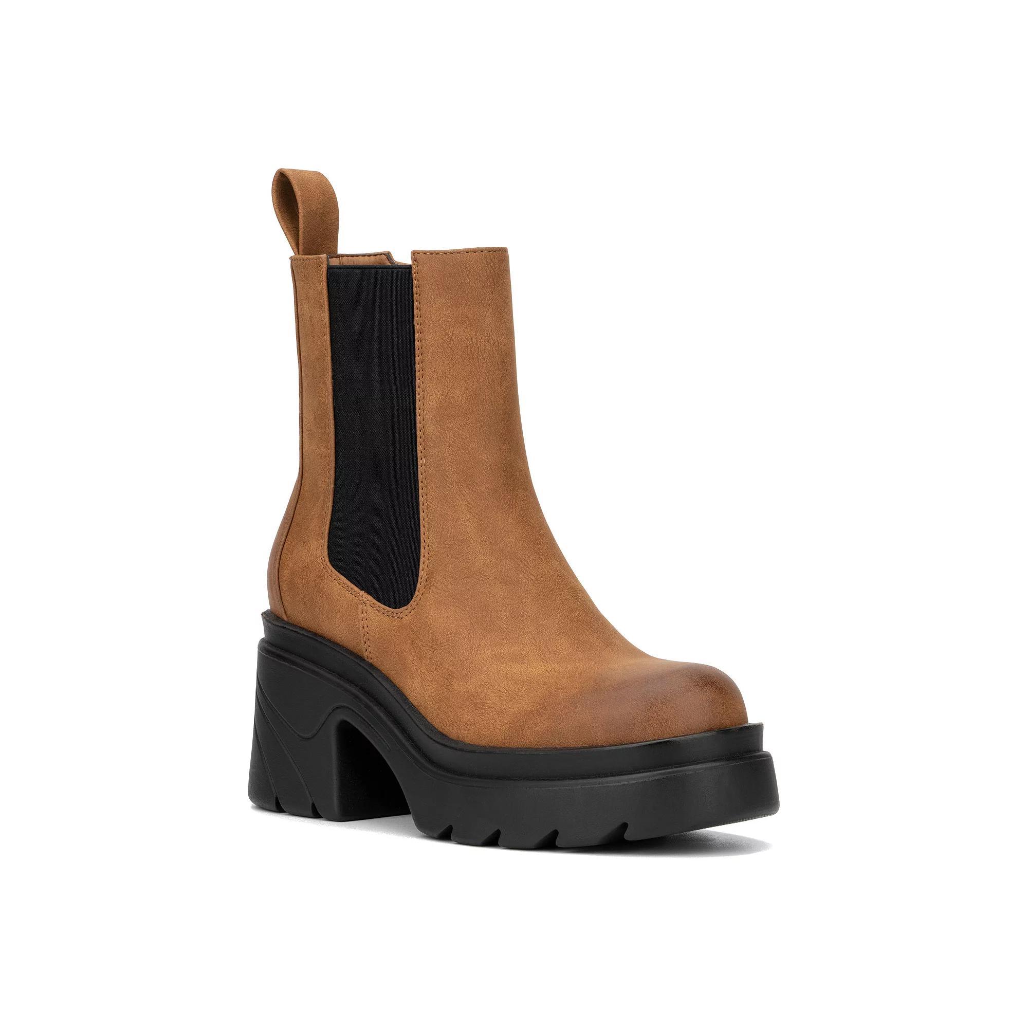 New York & Company Tessa Heeled Ankle Boots, Women's, Size: 7 Product Image