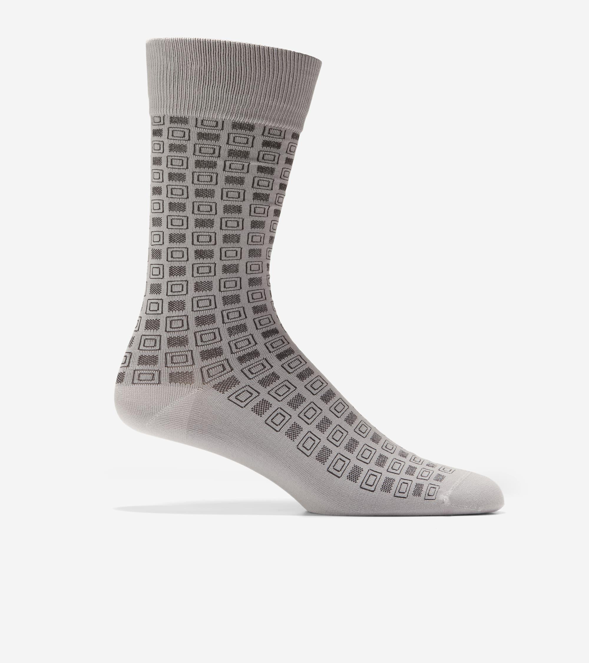 Men's Pique Crew Socks Product Image