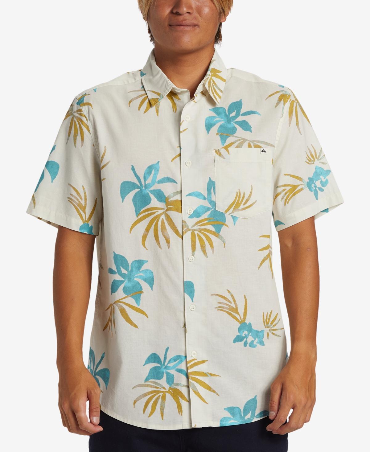 Quiksilver Mens Apero Classic Short Sleeve Button Down Shirt Product Image