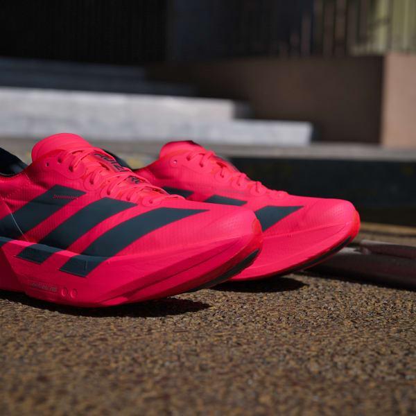 adidas Adizero Adios Pro 4 Shoes Lucid Red 9.5 Mens Product Image