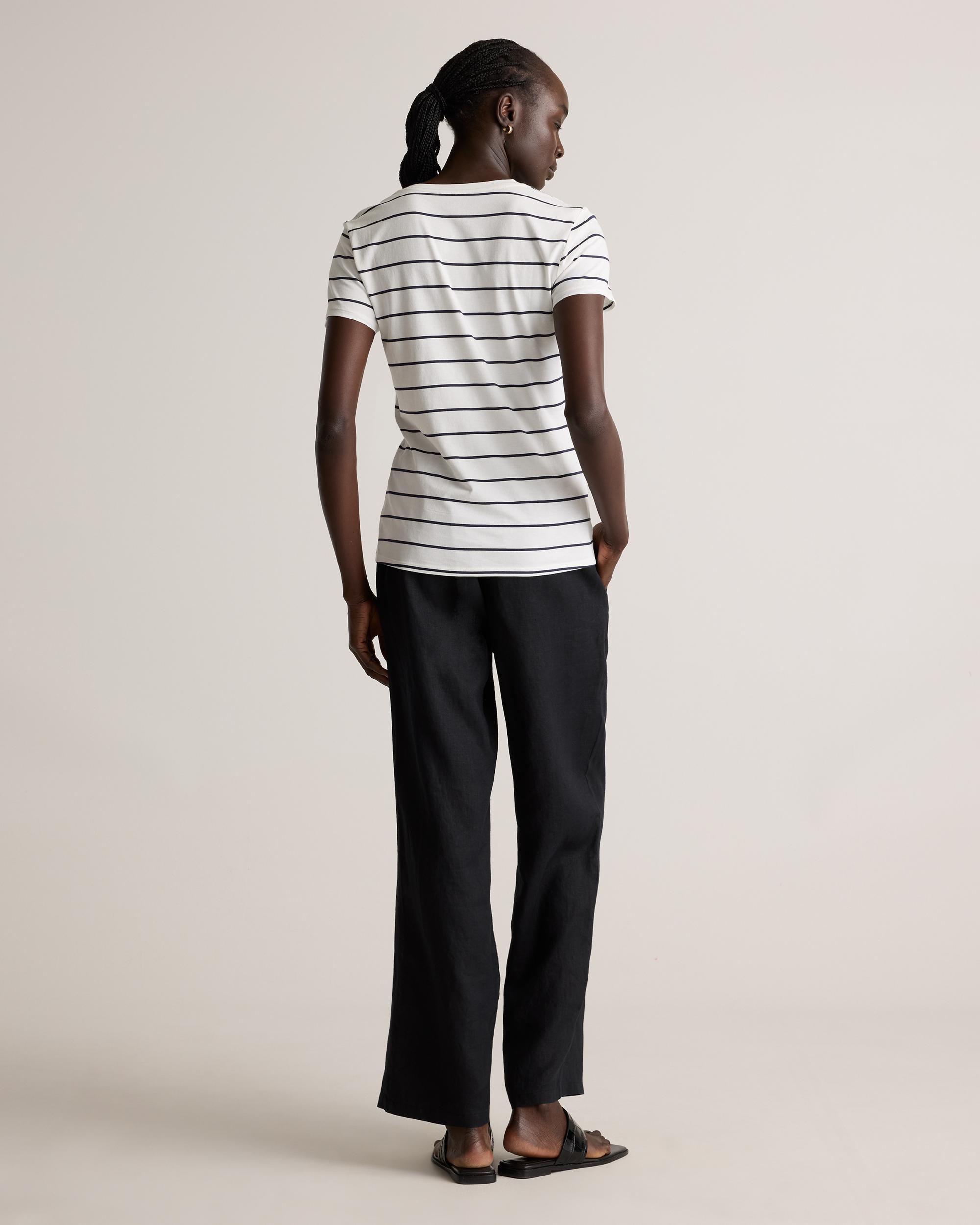 Quince | Women's Cotton Modal V-Neck T-Shirt Cotton/Modal Product Image