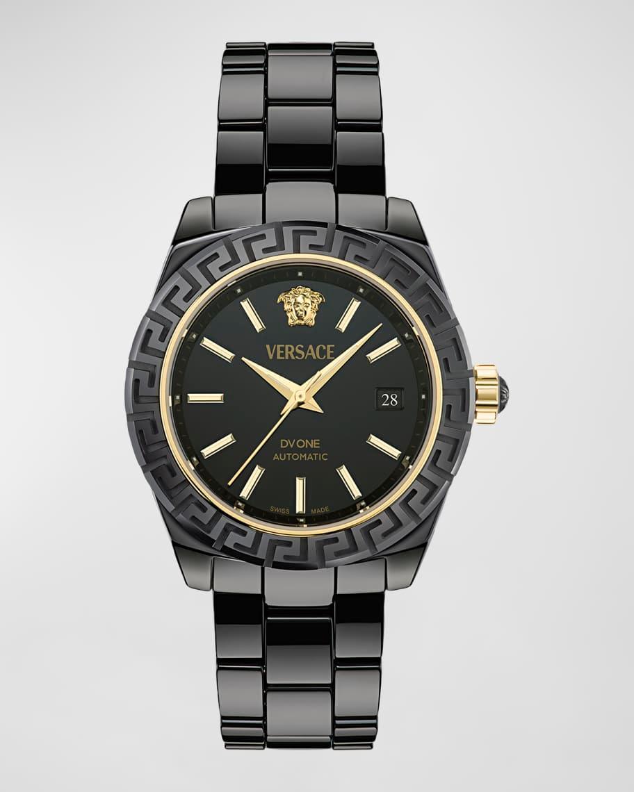 40mm DV One Automatic Watch with Bracelet Strap, White Product Image