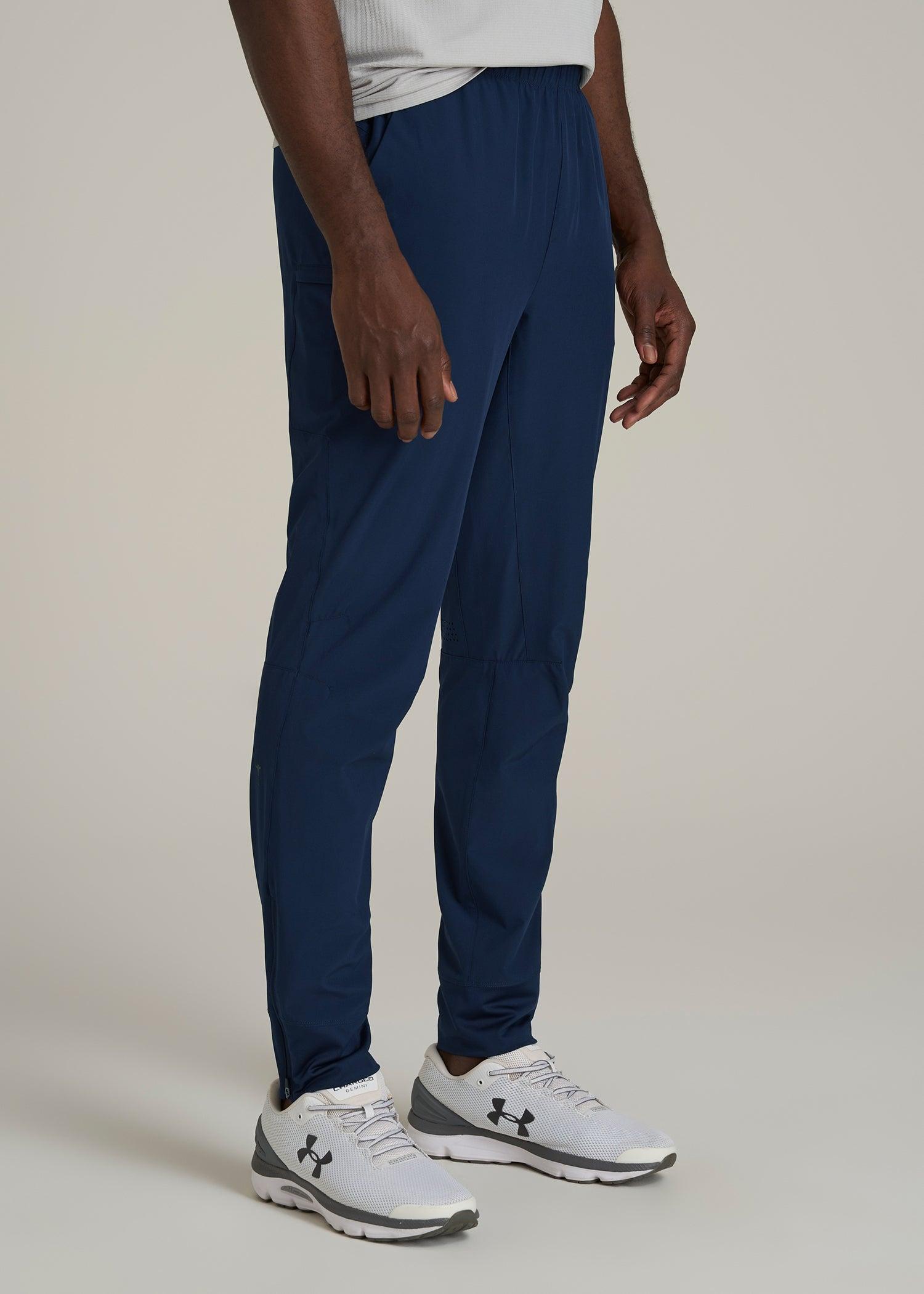 Featherweight Perforated Training Joggers for Tall Men in Regal Blue Male Product Image