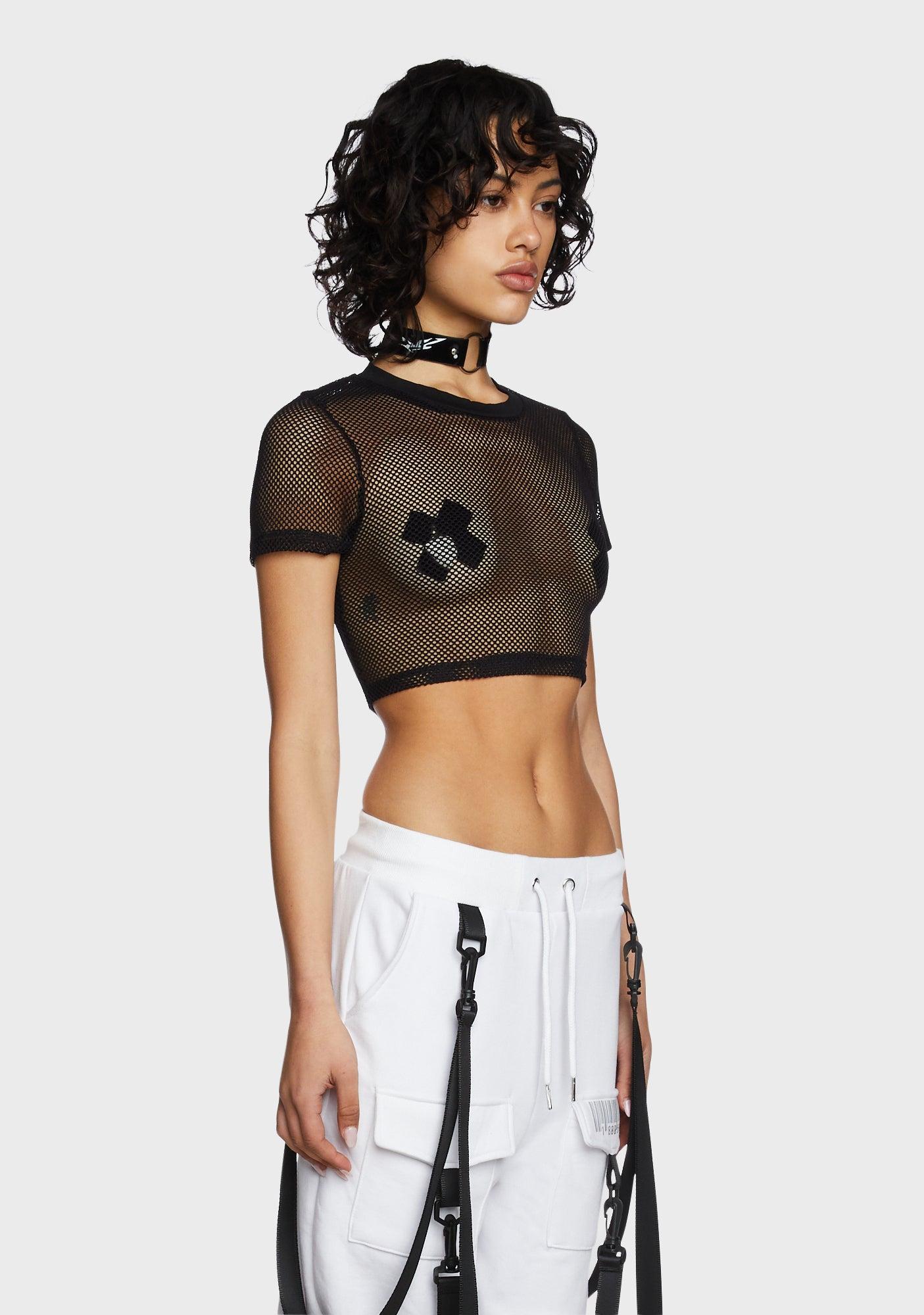 Bass Boomin' Fishnet Top Male Product Image