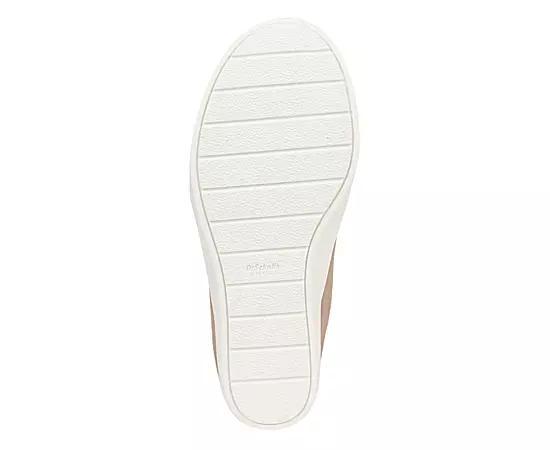 Dr. Scholls Time Off Wedge Womens Wedge Sneakers Toasted Brown Product Image