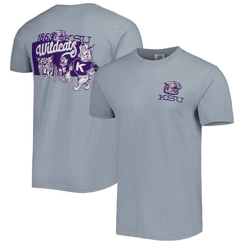 Men's Graphite Kansas State Wildcats Vault State Comfort T-Shirt, Size: 2XL, Dark G Product Image