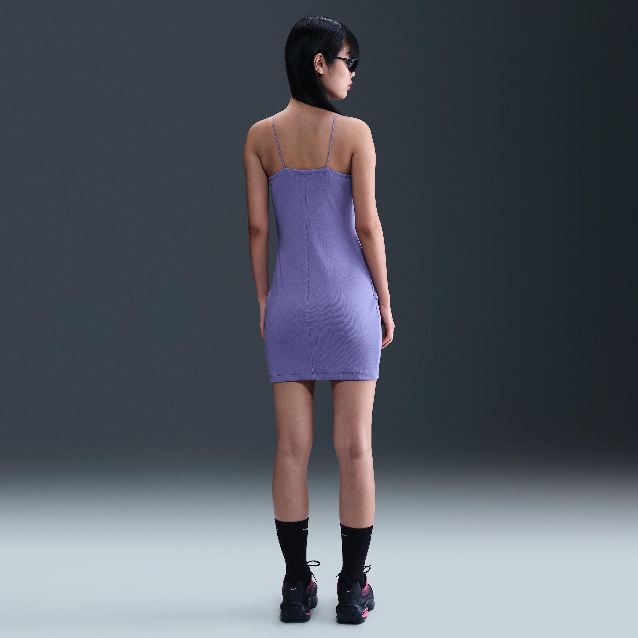 Women's Nike Sportswear Chill Knit Tight Mini-Rib Cami Dress Product Image