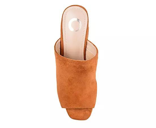 isotoner Gemma Sculpted Microterry Hoodback Womens Slippers Evening Brown Product Image