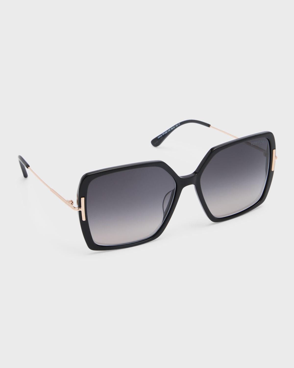 Womens Joanna 59MM Rectangular Sunglasses Product Image
