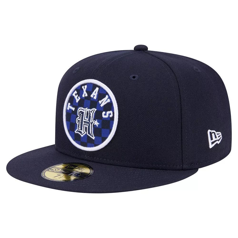 Men's New Era Royal Indianapolis Colts Checkered 59FIFTY Fitted Hat, Size: 7 3/8, Blue Product Image