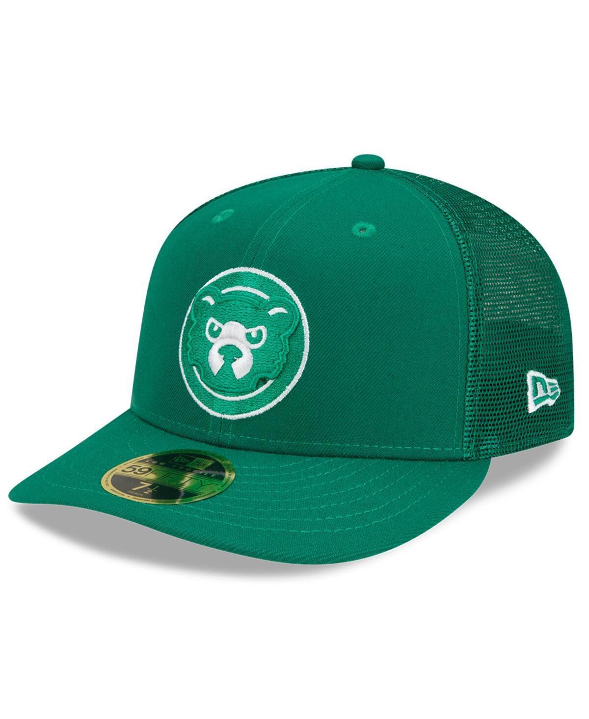 Men's New Era Green Chicago Cubs 2022 St. Patrick's Day On-Field Low Profile 59FIFTY Fitted Hat, Size: 7 1/4 Product Image