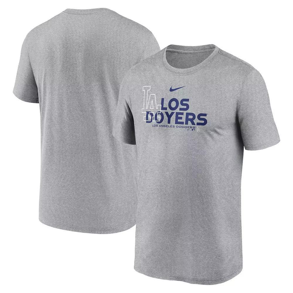 Men's Nike Heathered Charcoal Minnesota Twins Local Rep Legend Performance T-Shirt, Size: Small Product Image