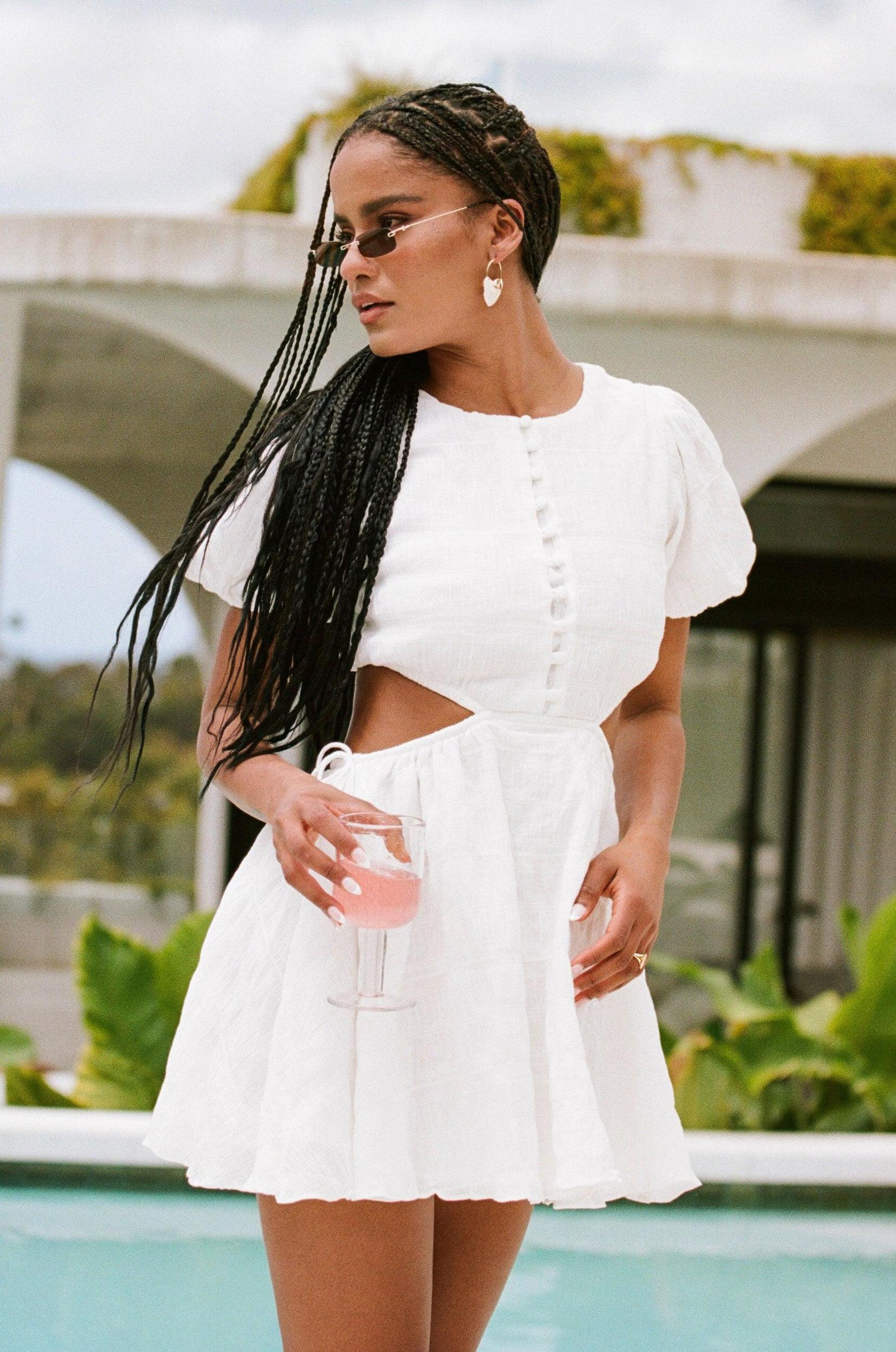 Malia Dress - White Product Image