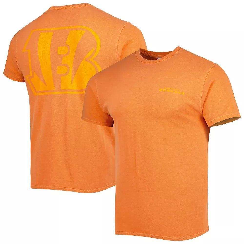 Men's '47 Orange Cincinnati Bengals Fast Track Tonal Highlight T-Shirt, Size: Large Product Image