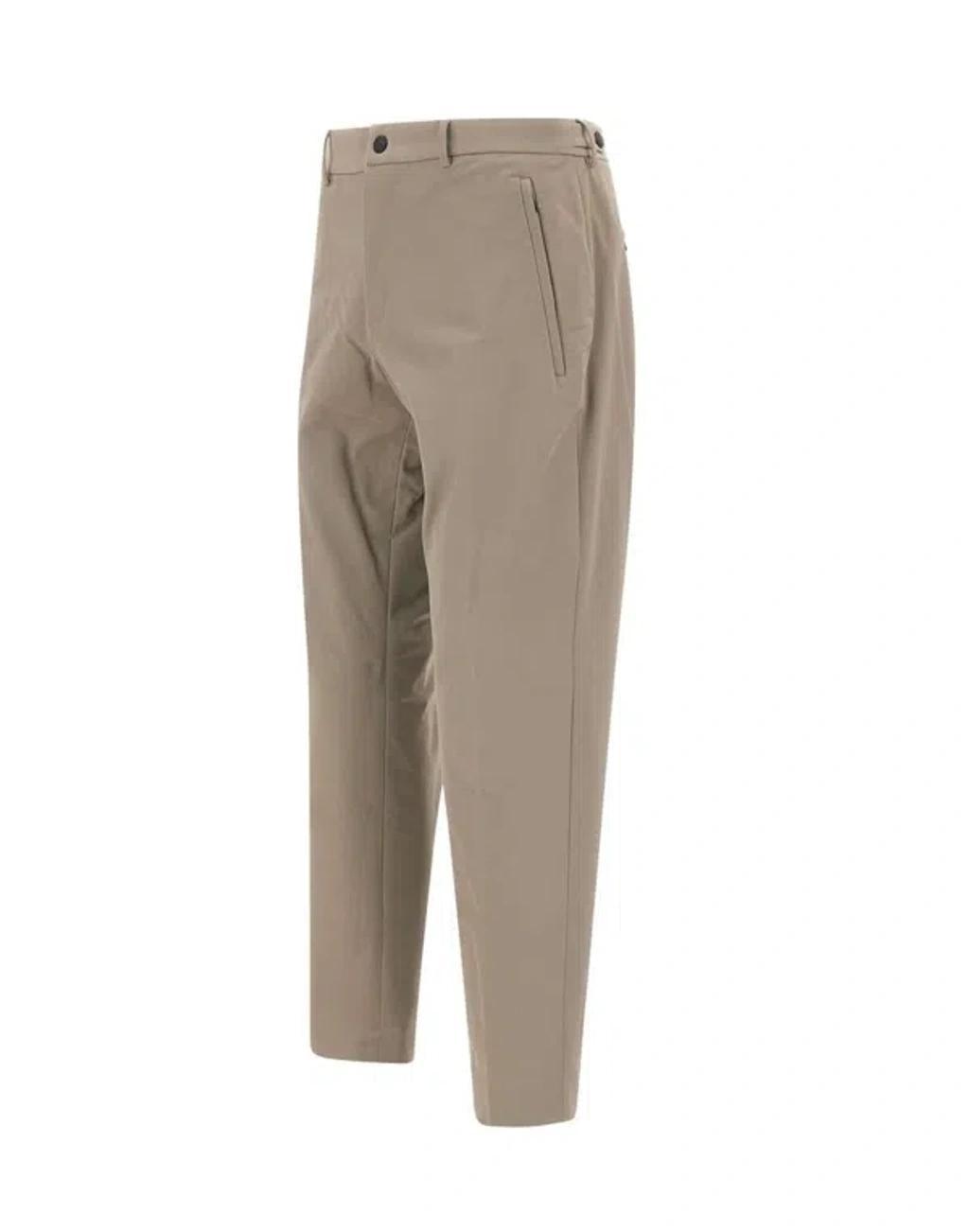 PT TORINO Sigma Tapered Trousers In Beige Product Image