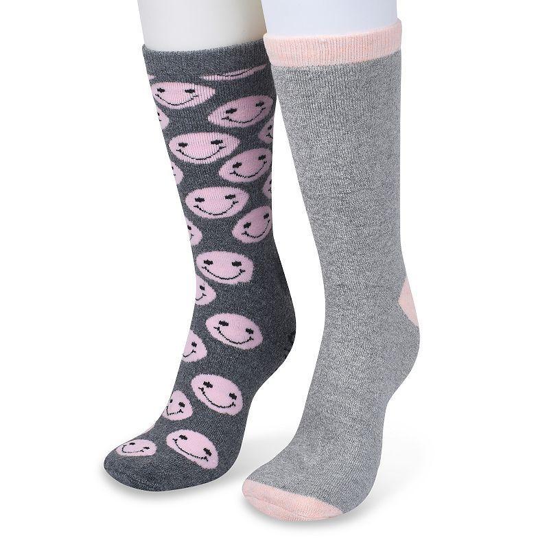 Women's GaaHuu 2 Pack Cushioned Thermal Socks, Size: 9-11, Natural Reindeer Product Image